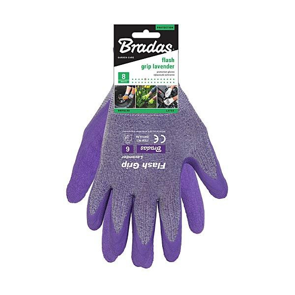 Рукавички захисні FLEX GRIP LAVENDER, розмір 7, RWFGLR7 Київ - фото 3
