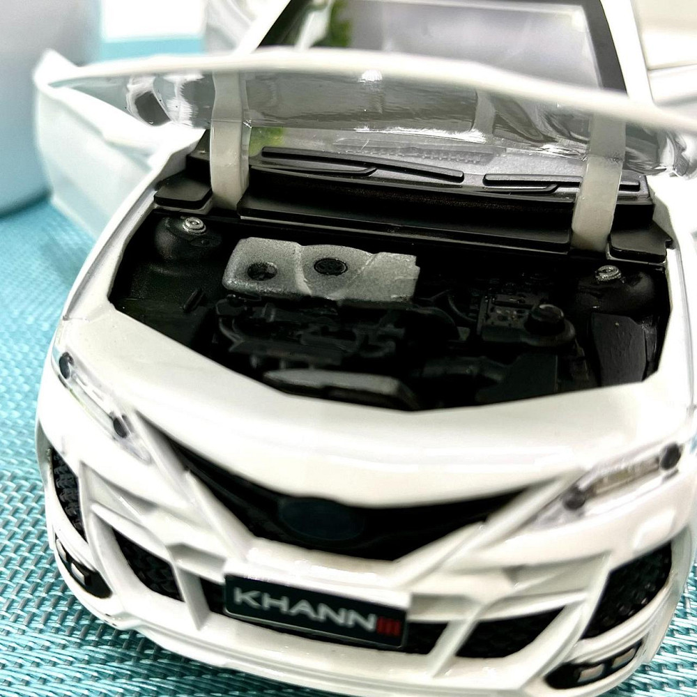 Машина Автосвит Тoyota Camry инерционная открывается дверь капот багажник 20 см Белая (AP-1787) Чернігів - фото 5