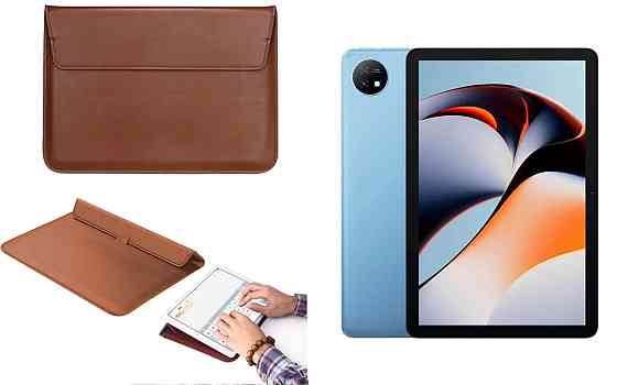 Чехол-конверт VitoCase для Blackview Oscal Pad 7, с функцией подставки для планшета Коричневый Киев