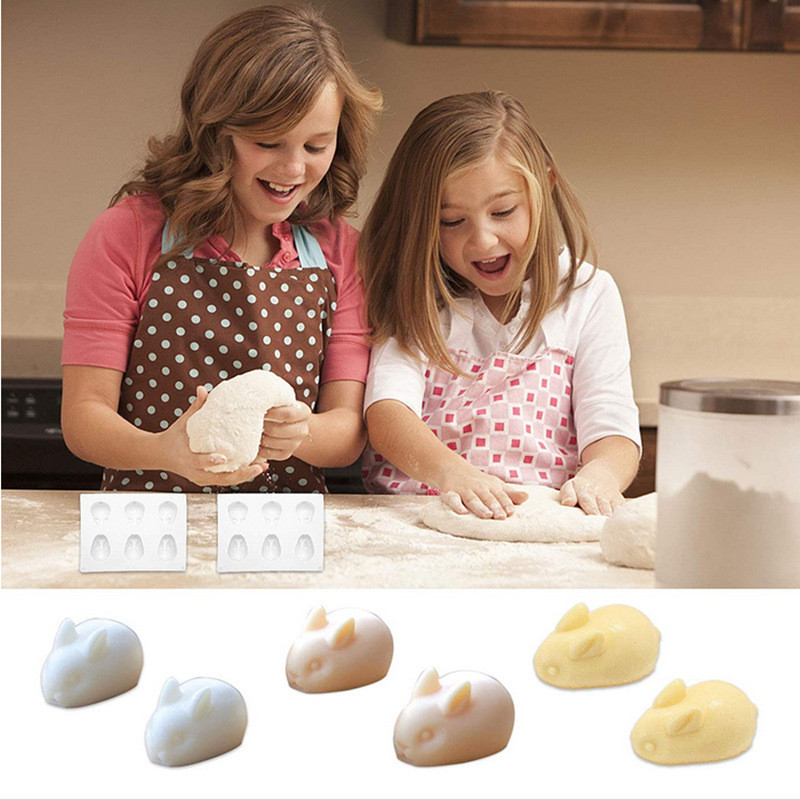 Молд силиконовый Заяц 201 на 168 мм белый Киев - изображение 9