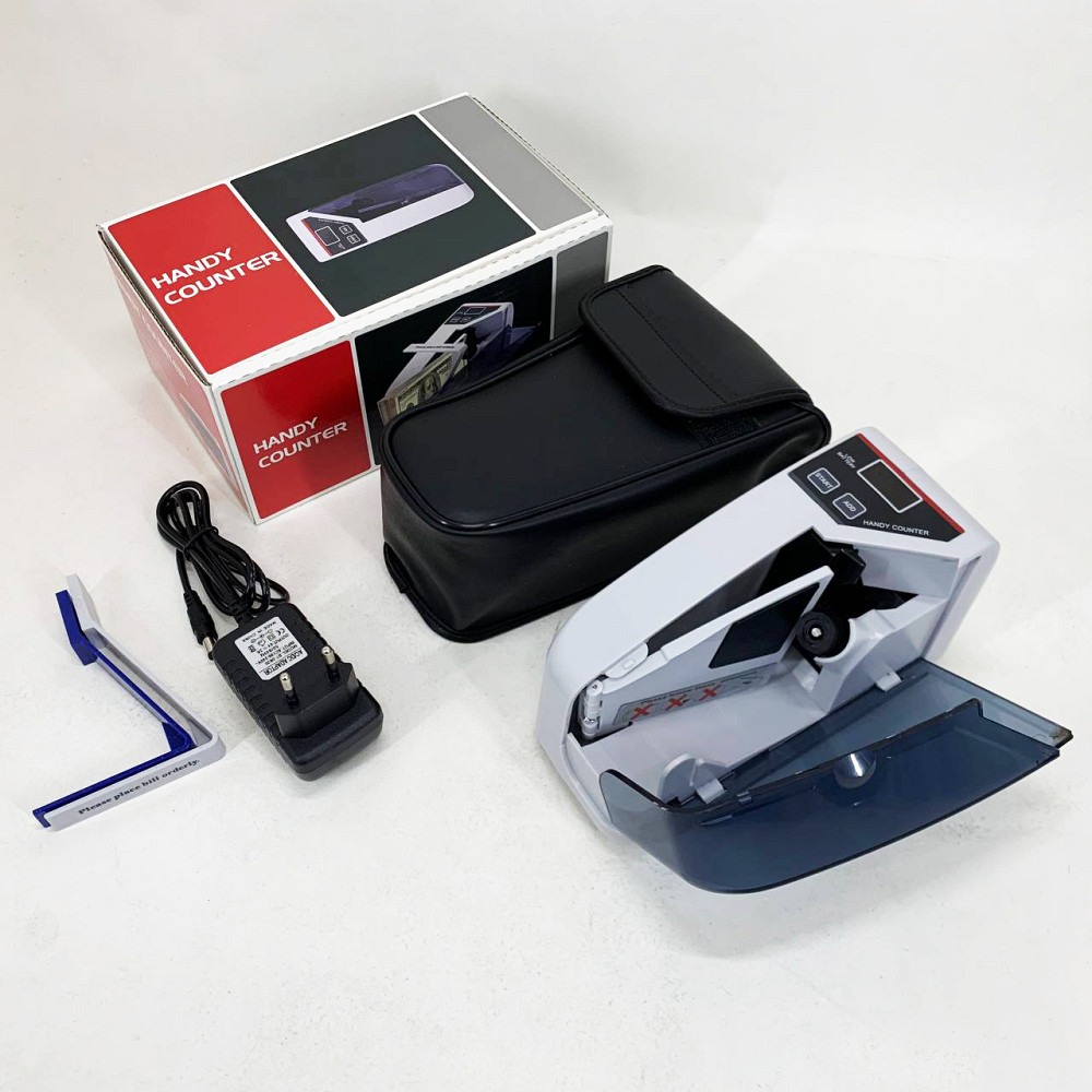 Машинка для лічби грошей удома Handy Counter V30, Апарат для розпізнавання грошей OD-97 Львів - фото 14