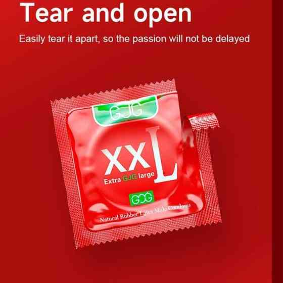 Презервативи "GJG XXL Extra large" - 3шт Вінниця