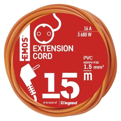 Мережевий подовжувач EMOS P01215R Вінниця - фото 5