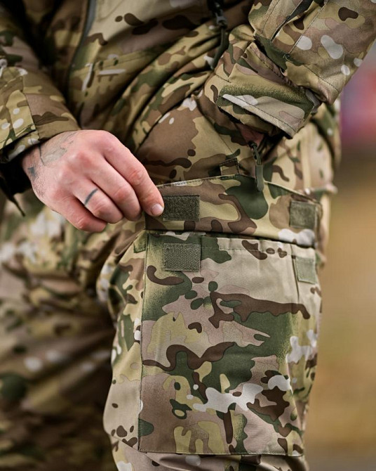 Зимовий тактичний костюм OCTAVIAN мультикам ПП8164 Одеса - фото 8