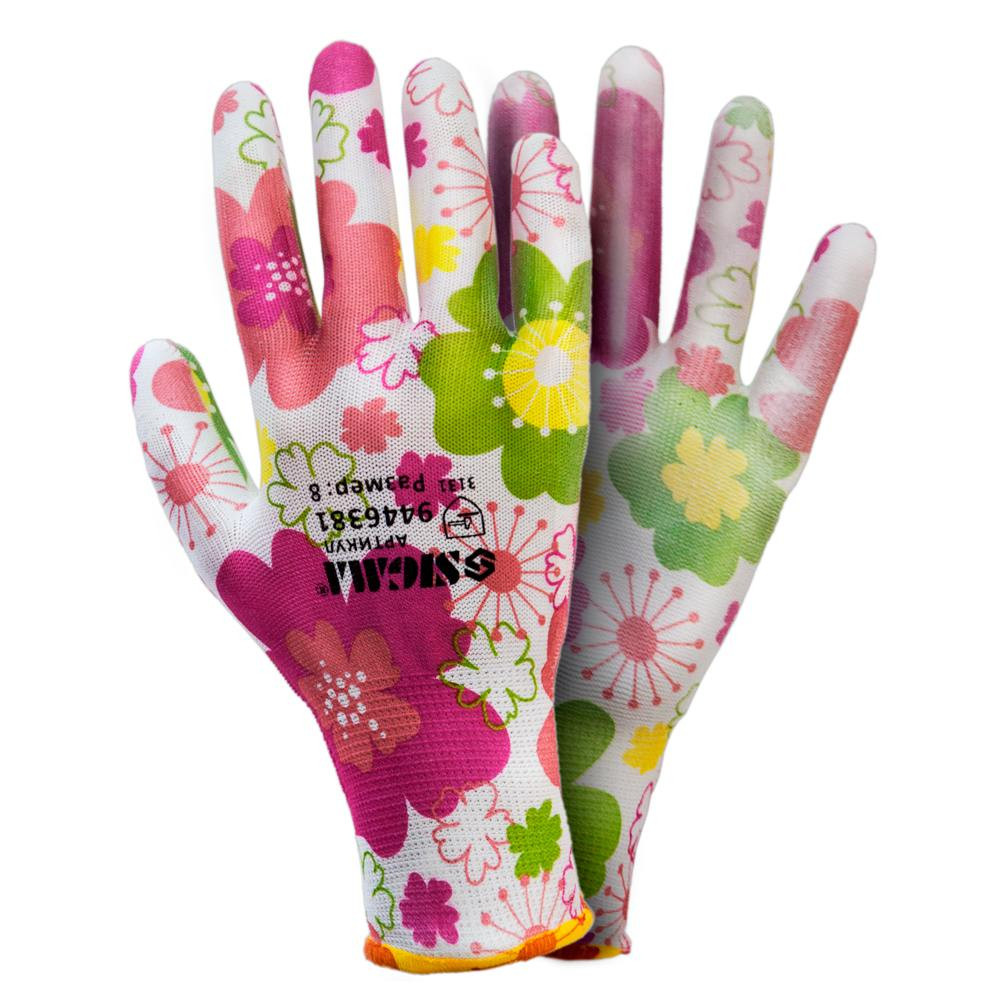 Sigma Перчатки с ПУ покрытием (белые, манжет) SIGMA (9446381) Киев - изображение 1