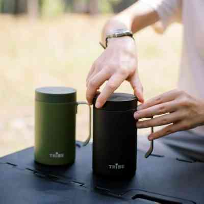 Термокружка Tribe Adventure Mug 450 мл black (T-FA-0032-black) Вінниця