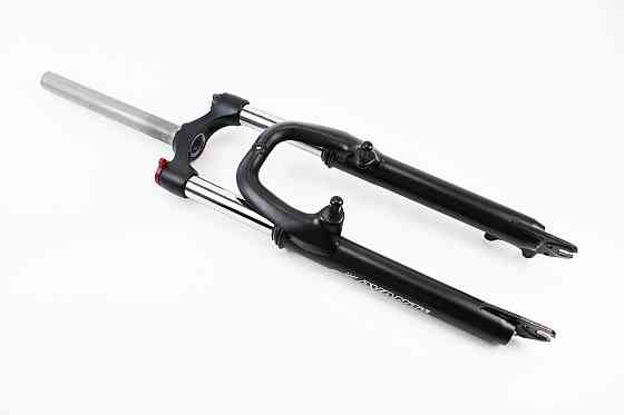 Вилка 26 "амортизаційна, без різьби 1-1/8" (28,6мм), шток 240мм, з ходом 80мм, V/Disk-brake, M Lockout, чорна ES-246- MLO Київ