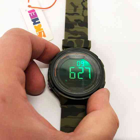 Наручний годинник для військових SKMEI 1841CMGN, Годинники кварцові армійські, UJ-376 Водонепроникний годинник Київ