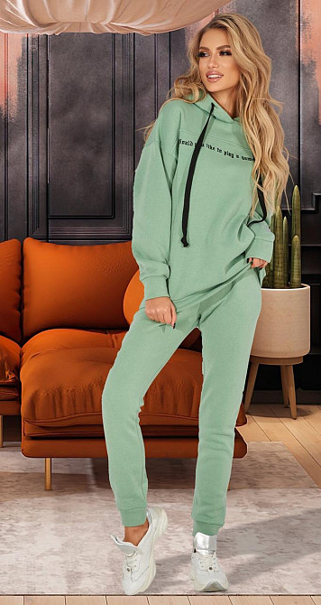 Женский стильный тёплый костюм на флисе (50) Киев - изображение 1