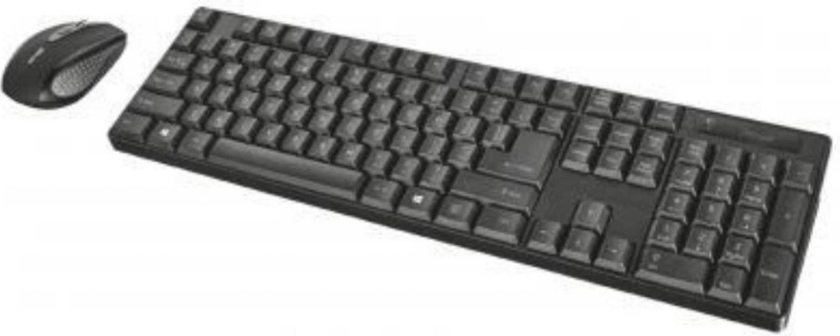 Клавиатура Комплект Trust Ximo Wireless RU Black. Харьков - изображение 5