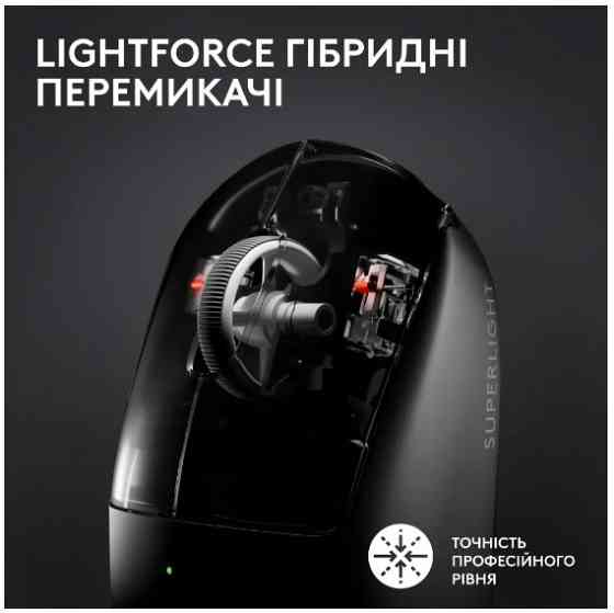 Миша Logitech G Pro X Superlight 2 Lightspeed White (910-006638) (6912725) Київ
