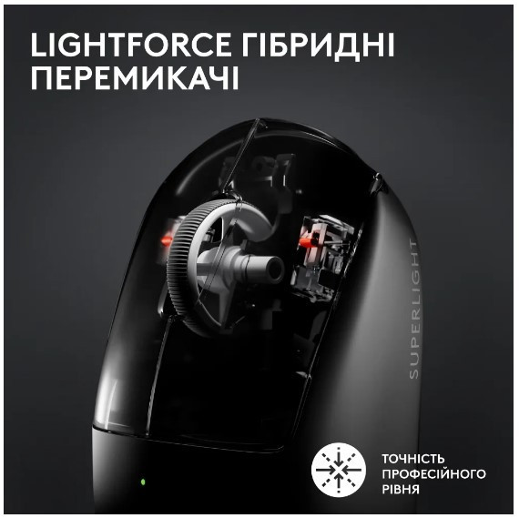Миша Logitech G Pro X Superlight 2 Lightspeed White (910-006638) (6912725) Київ - фото 2