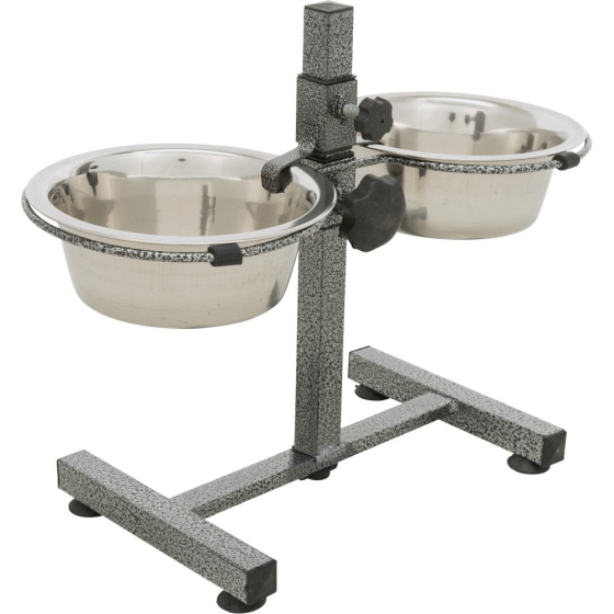 Миски на підставці для собак та кішок Trixie (Тріксі) h:27 см 2х750 мл d:17 см Запоріжжя