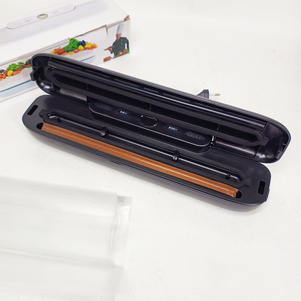 Вакуумный упаковщик автоматический с дисплеем Vacuum sealer NEW BLACK MT-62 Львов - изображение 16