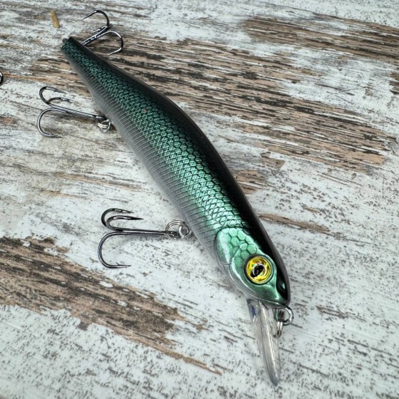 Набір воблерів різнокольорових 4шт для риболовлі, приманка з магнітом для лову хижих риб 12см 17г Київ