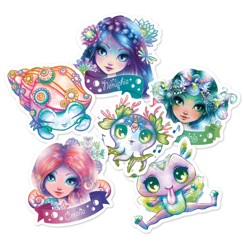 Набір вінілових наліпок – Зірки Туманного світу Дніпро - фото 11