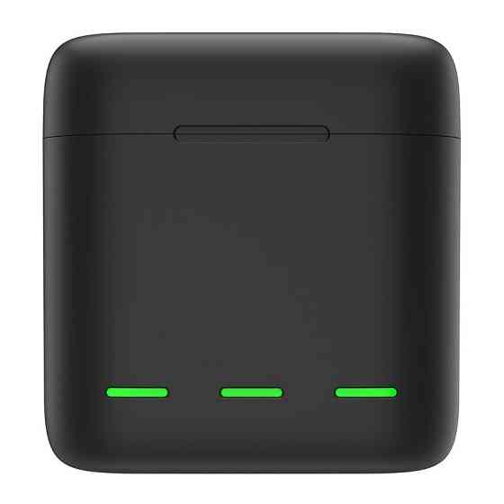 Зарядка GoPro 12 / 11 / 10 / 9 три слоти Telesin GP-BCG-901 Київ