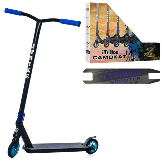 Самокат трюковий iTrike SR2-068-3-BBL двоколісний Вінниця