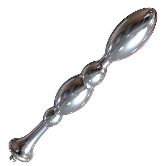 Металевий анальний плаг для секс-машин Hismith Bullet Anal Toy, система KlicLok Sex Aura Київ