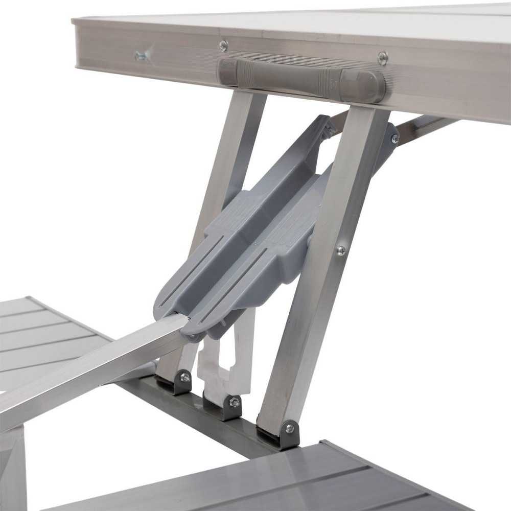 Складний алюмінієвий стіл з 4 стільцями у чемодані Київ - фото 3