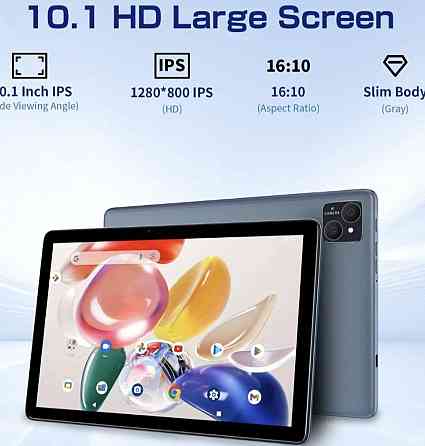 Планшет: Vasoun TAB 12 4G LTE 8 Ядер 10.1