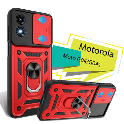 Чохол до мобільного телефона BeCover Military Motorola Moto G04/G04s Red (713065) Вінниця - фото 1