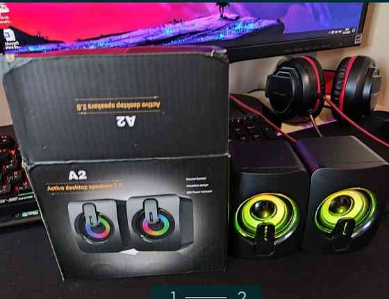 Колонки: RGB с подсветкой! Харьков