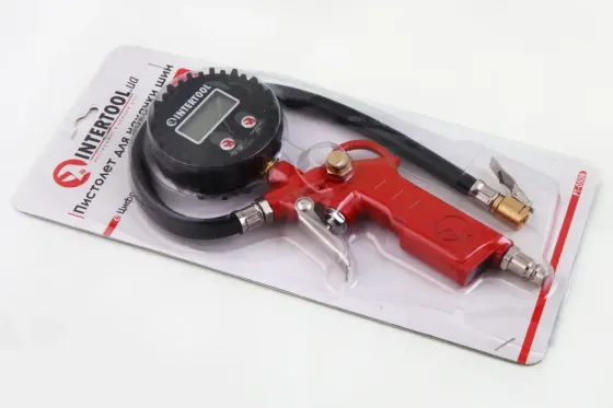 Пневмат. до 10атм. Intertool (шланг 35см) Вінниця