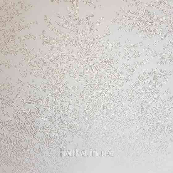 Шпалери вінілові на флізелін Caselio The Place to bed 0.53х10 м природа дерева гілки сріблясті на білому Київ