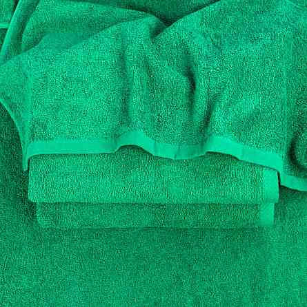 Махровий рушник GM Textile 50х90см 400г/м2 (Зелений) Суми