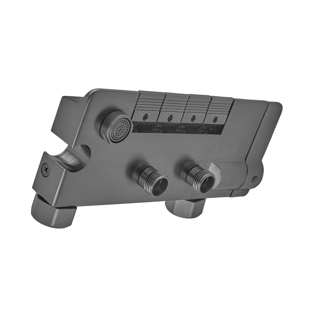 Душова колонна Champion PBD-009-J GRAPHITE з кнопковим змішувачем, алюміній, 4" Харків - фото 4