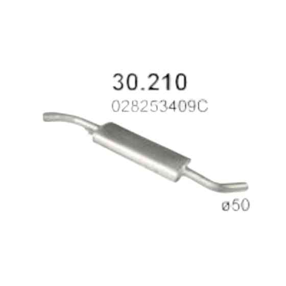 Резонатор автомобіль Фольцваген T4 1.9D-2.4D, 2.0-2.5 Мукачево