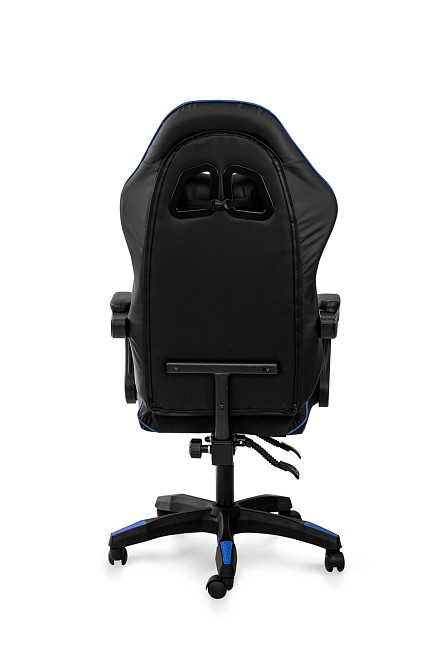 Крісло геймерське Слім, чорний/синій Киев - изображение 4