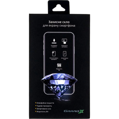 Стекло защитное Grand-X Poco F5 black (GXPF5FCB) Винница - изображение 1
