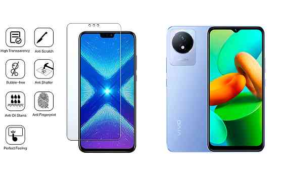 Захисне скло NeoGlass для vivo Y02 – надпрозоре та стійке Київ