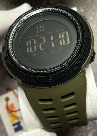 Годинник чоловічий | Годинник тактичний | Гомінник тактичний SKMEI 1251 GREEN Харків - фото 4