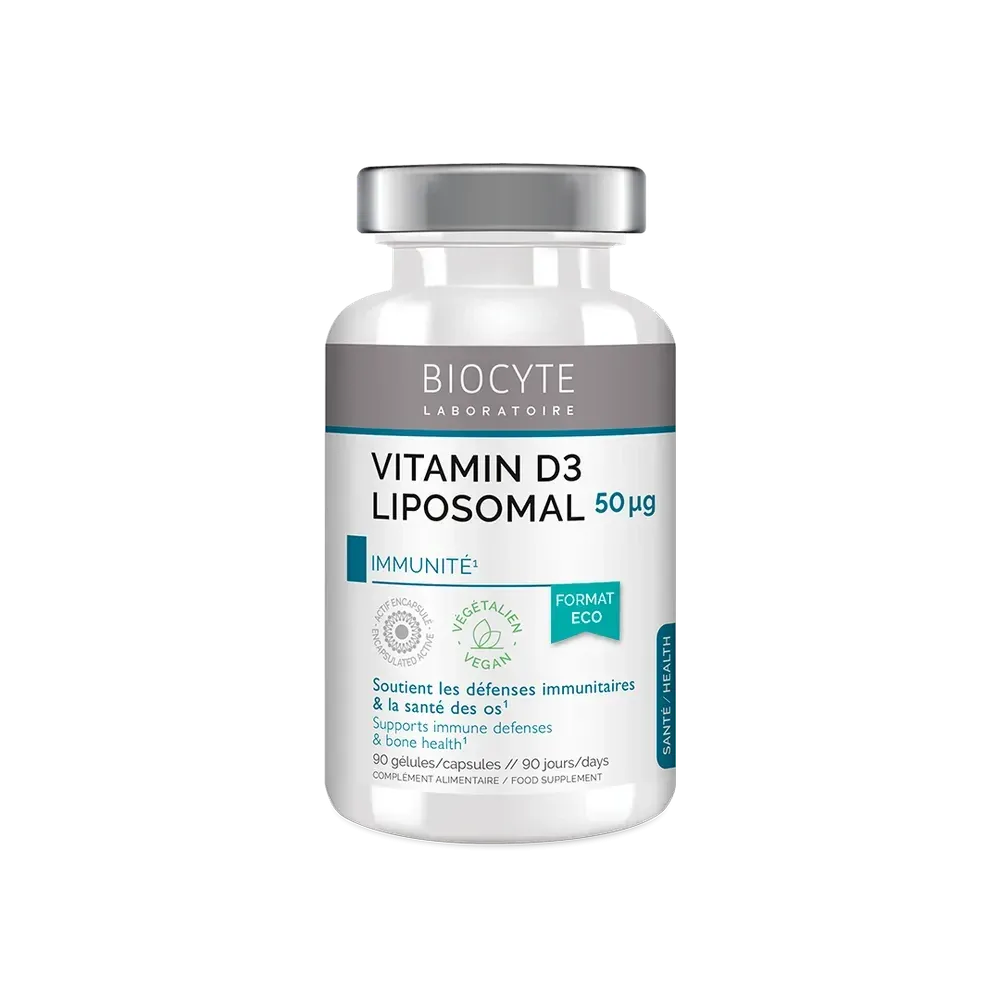 Biocyte Vitamine D3 Liposomal Вітамін D3 у ліпосомальній формі, 90 капсул Дніпро - фото 2