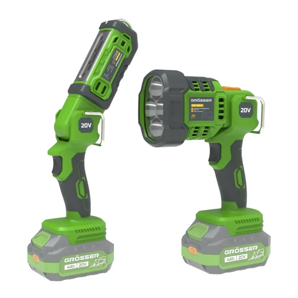 Акумуляторний світлодіодний ліхтар Grosser GED 500/2 Коломия - фото 1