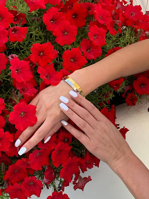 Браслет Cartier з викруткою | Напилення лимонним золотом, циркони | Красива подарункова упаковка - коробочка з оксамитом та пакет Одеса - фото 16