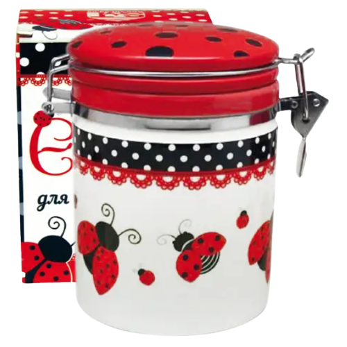 Ємність для сипучих продуктів Божа корівка 750мл d10см/h13см S&T 629-17 Житомир - фото 1