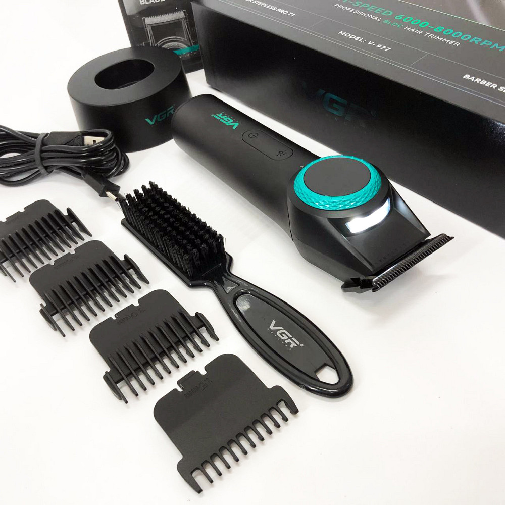 Машинка для стрижки окантовки VGR, Машинка для стрижки на акумуляторі акумуляторна MC-94 Івано-Франківськ - фото 3