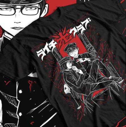 Футболка аниме Литкхи Хикари Клуб Уехиро оверсайз (S/M/L) Черний AnimeJ0706 Днепр