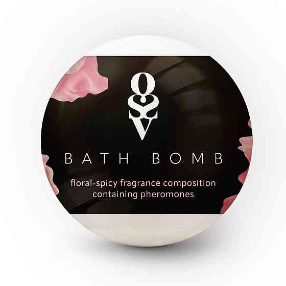 Бомбочка для ванни з феромонами Obsessive Bath bomb Floral - Spicy (100 г) Sex Aura Київ