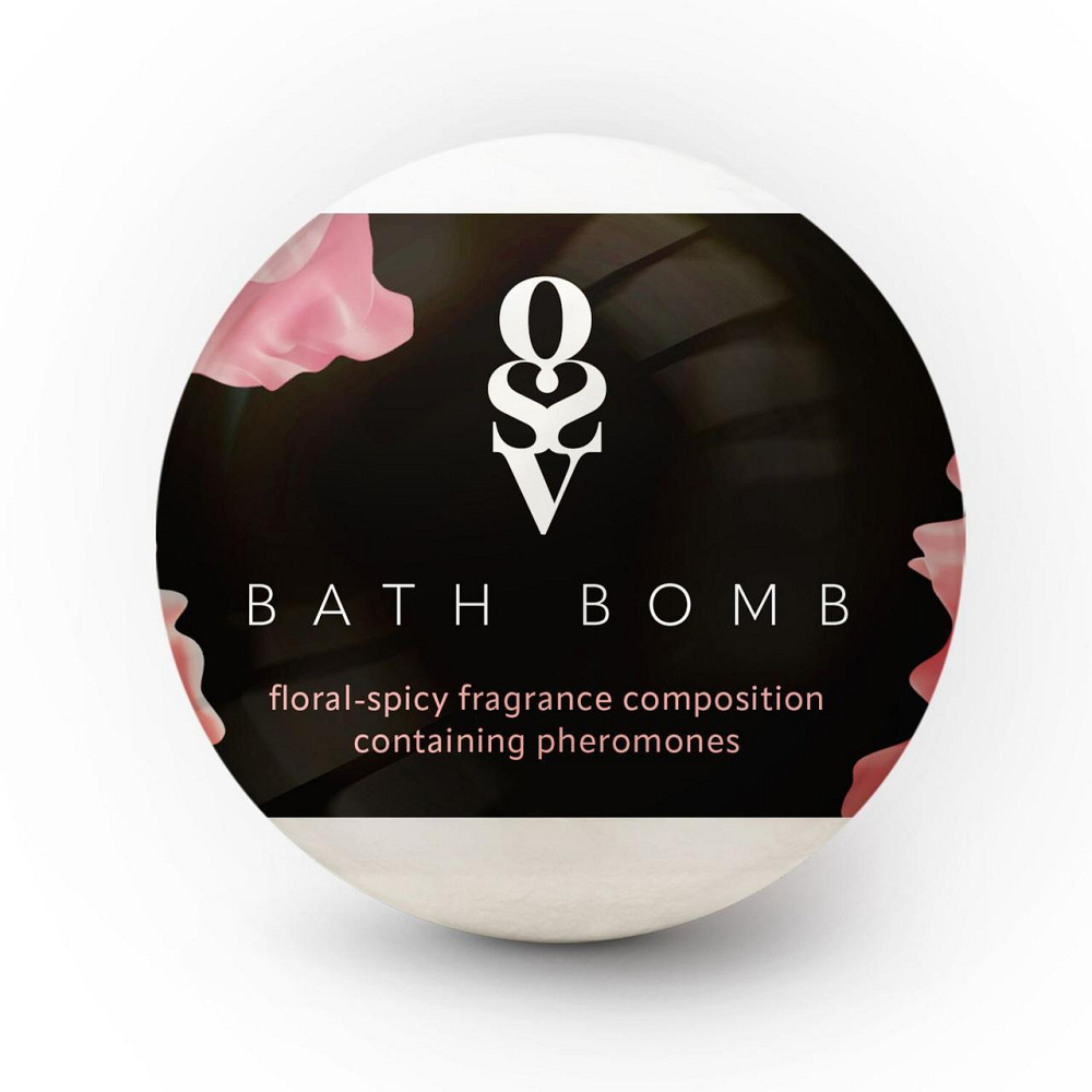Бомбочка для ванны с феромонами Obsessive Bath bomb Floral - Spicy (100 г) Sex Aura Киев - изображение 1