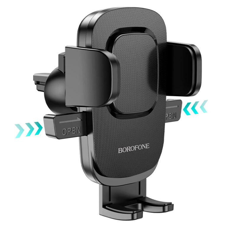 Автомобильный держатель крепление подставка для телефона смартфона BOROFONE BH69 на вент решетку цвет черный Одесса - изображение 5