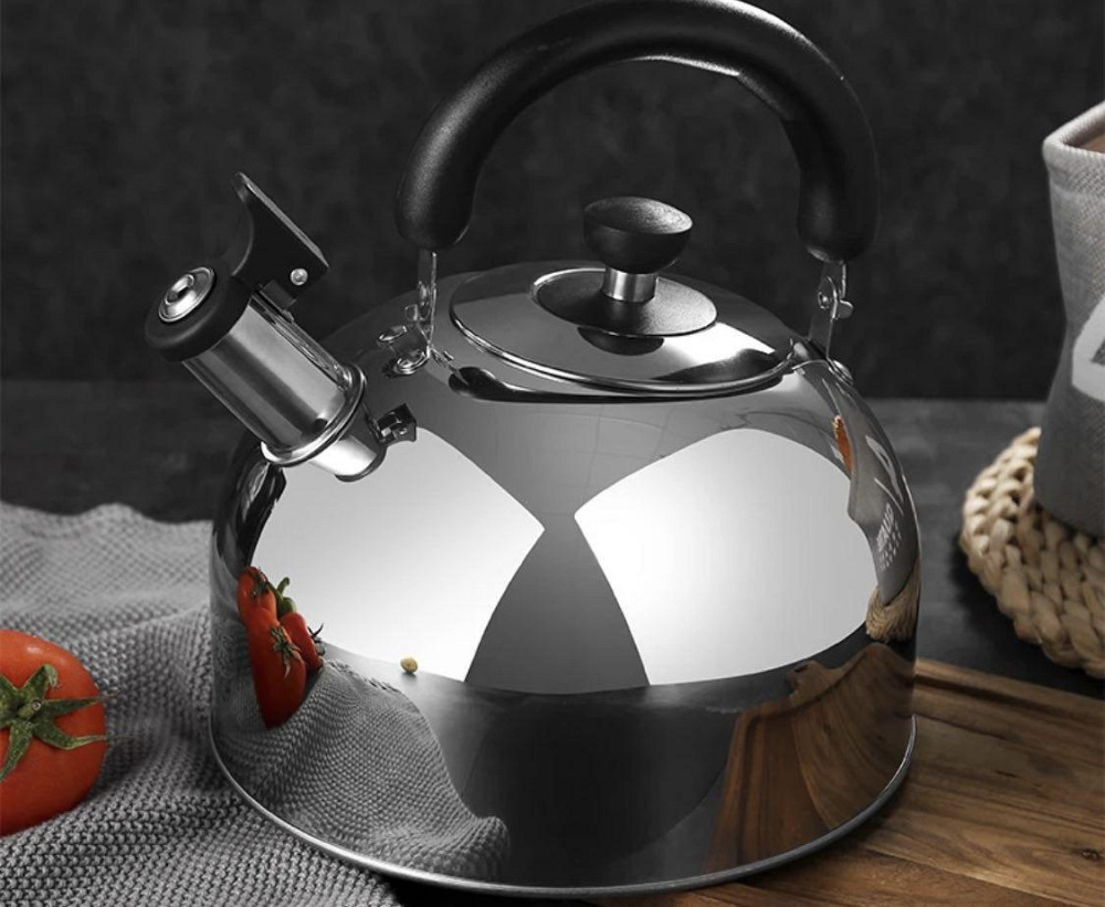 Чайник со свистком UNIQUE UN-5302, 2.50 л  надёжный, для любого типа плит (цвет ручек не выбрать) Одесса - изображение 8