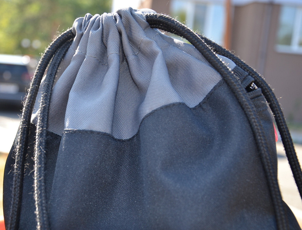 Рюкзак спортивный Power System PS-7011 Gym Sack Alpha Blak/Grey Луцк - изображение 9