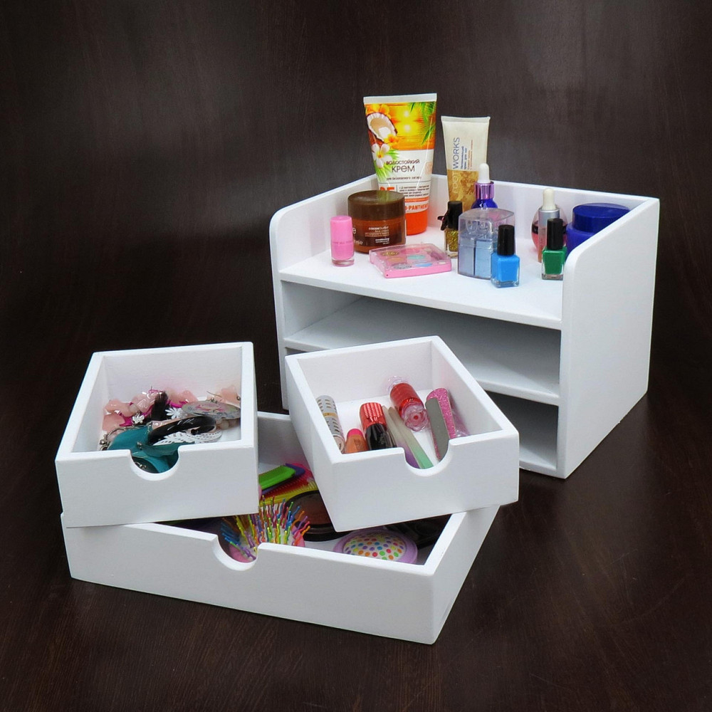 Органайзер для косметики "Шарлотта" зефір Миколаїв - фото 5