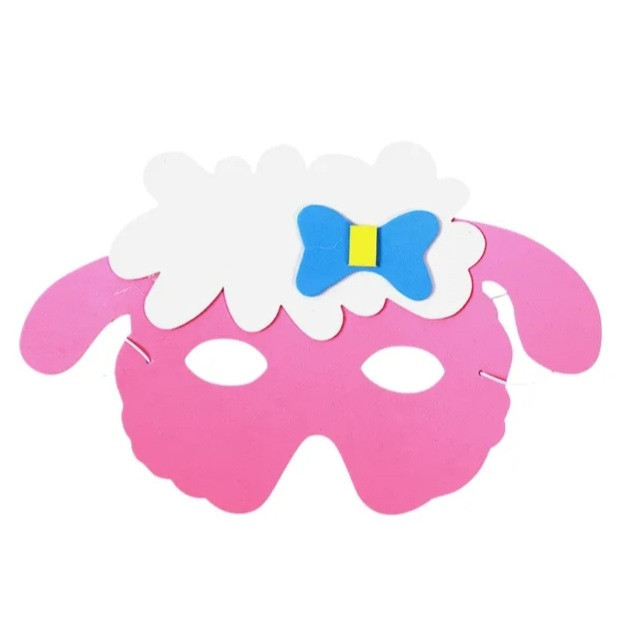 Дитяча маска Ягня one size різнобарвний Київ - фото 1