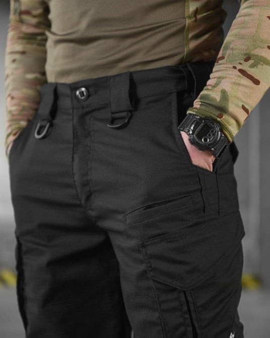 Тактические штаны afina 7.62 black ВТ5044 Одесса - изображение 4